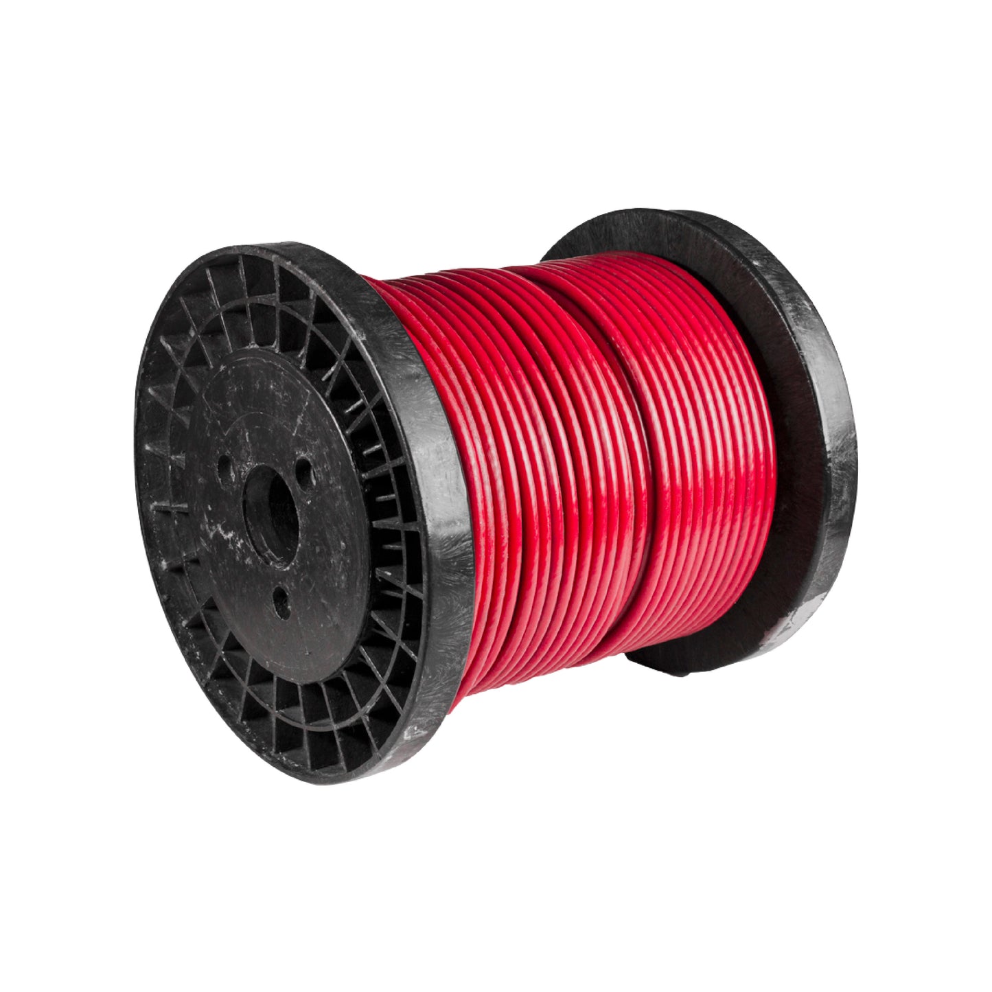 Cable de acero galvanizado 7x19 1/8'' a 3/16'' - PVC - 100m - Color:Rojo