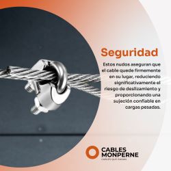 Perros de acero forjado galvanizado 7/8'' (5 piezas)