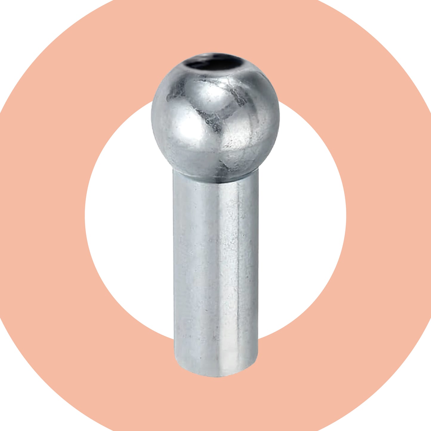 Terminal de tope para cable 3/16'' 10 piezas