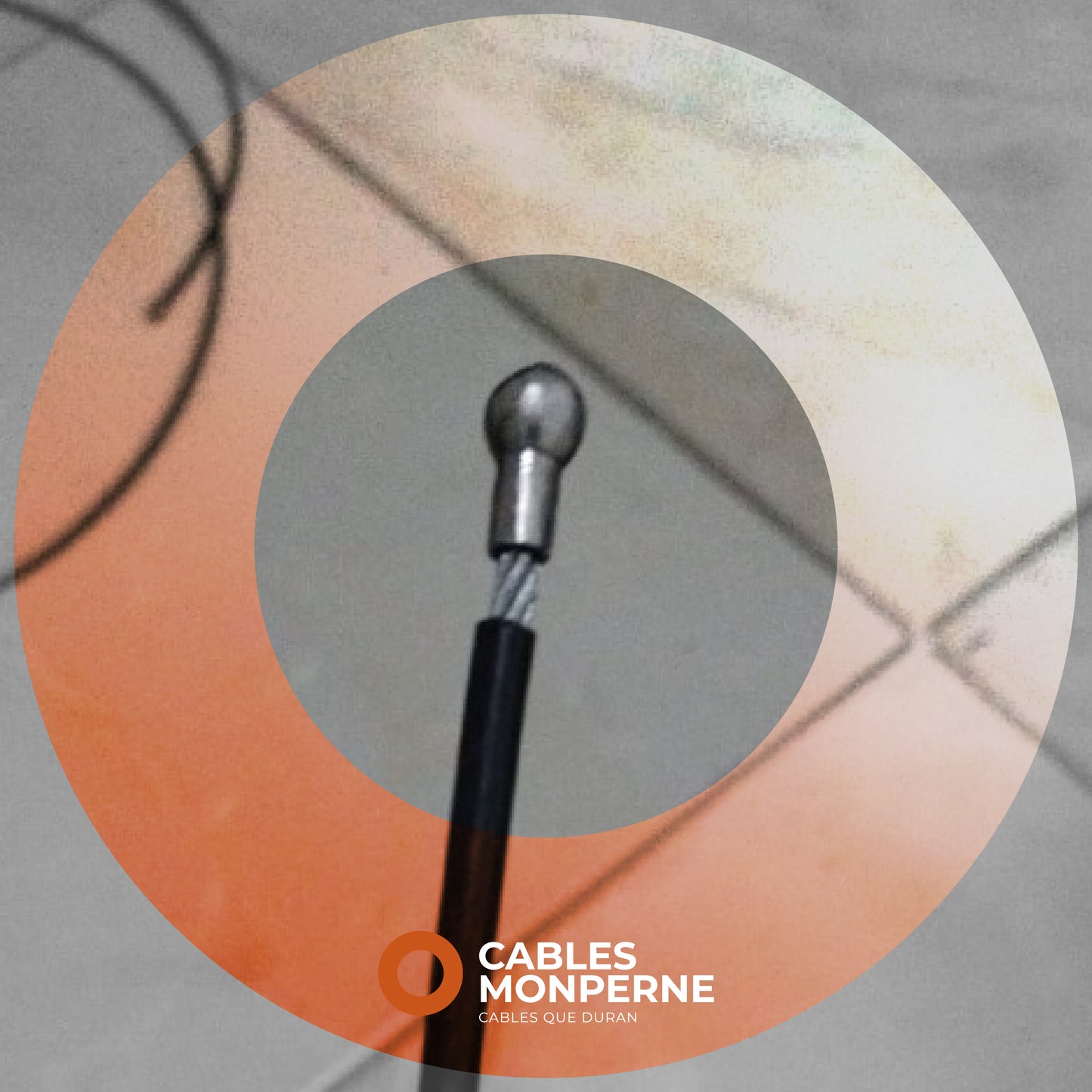 Terminal de tope para cable 3/16'' 10 piezas