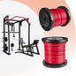 Cable de acero galvanizado 7x19 1/8'' a 3/16'' - PVC - 150m - Color:Rojo