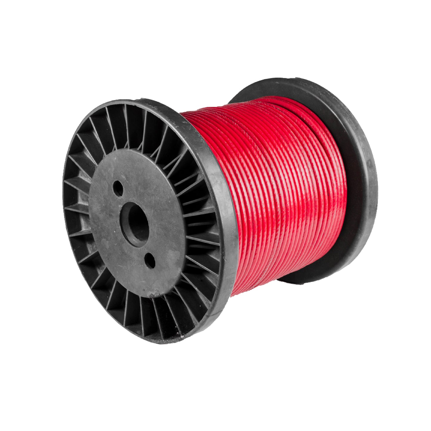 Cable de acero galvanizado 7x19 1/8'' a 3/16'' - PVC - Color:Rojo