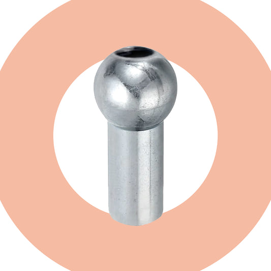 Terminal de tope para cable 1/8'' 10 piezas