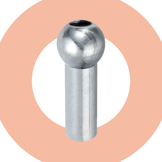 Terminal de tope para cable 3/16'' 10 piezas