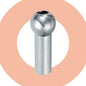 Terminal de tope para cable 3/16'' 10 piezas