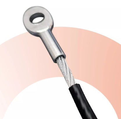 Terminal de ojo cable 3/16'' 10 piezas