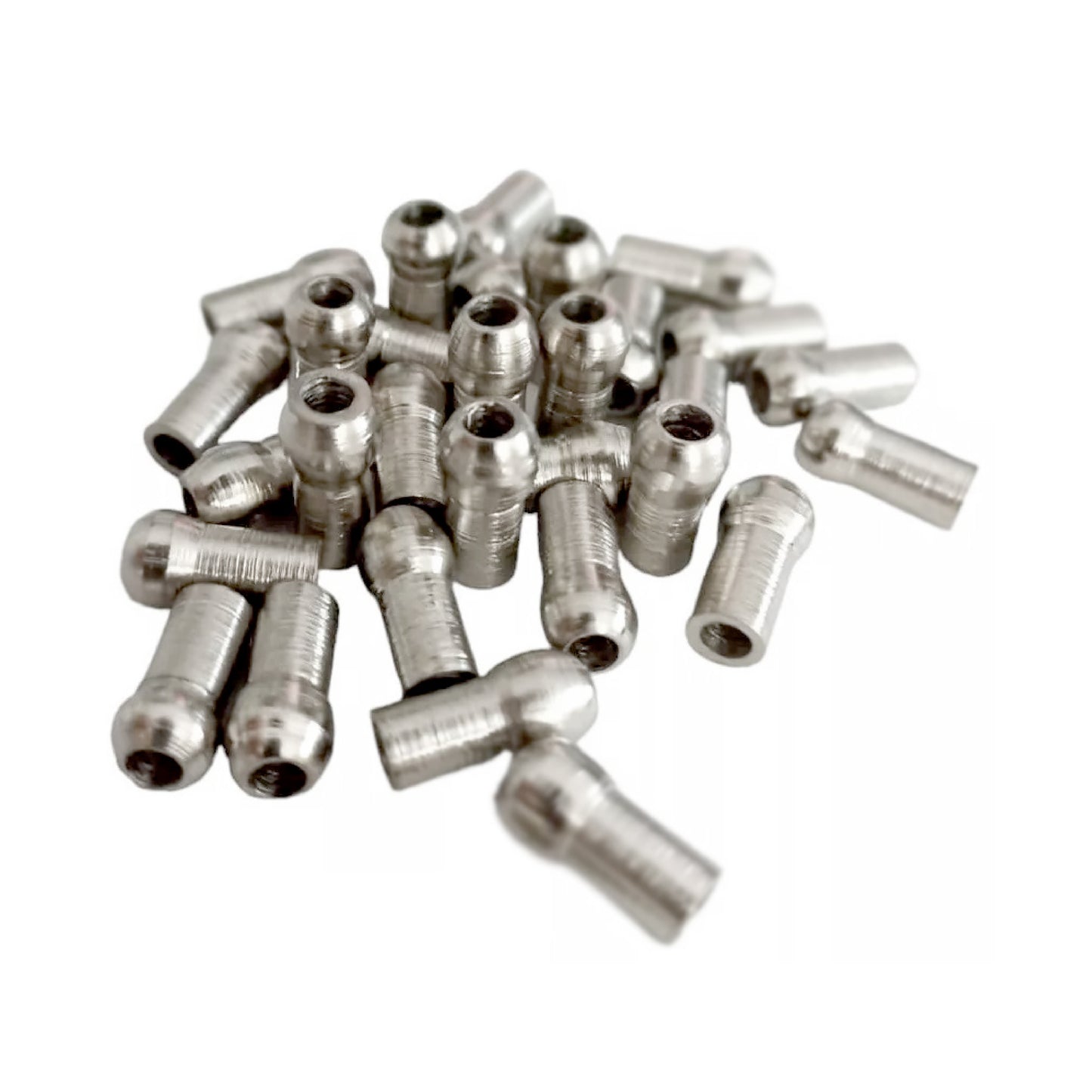 Terminal de tope para cable 1/8''  (50 piezas)